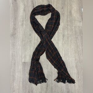 Amical plaid Scarf.  72 inch by 12 inch
